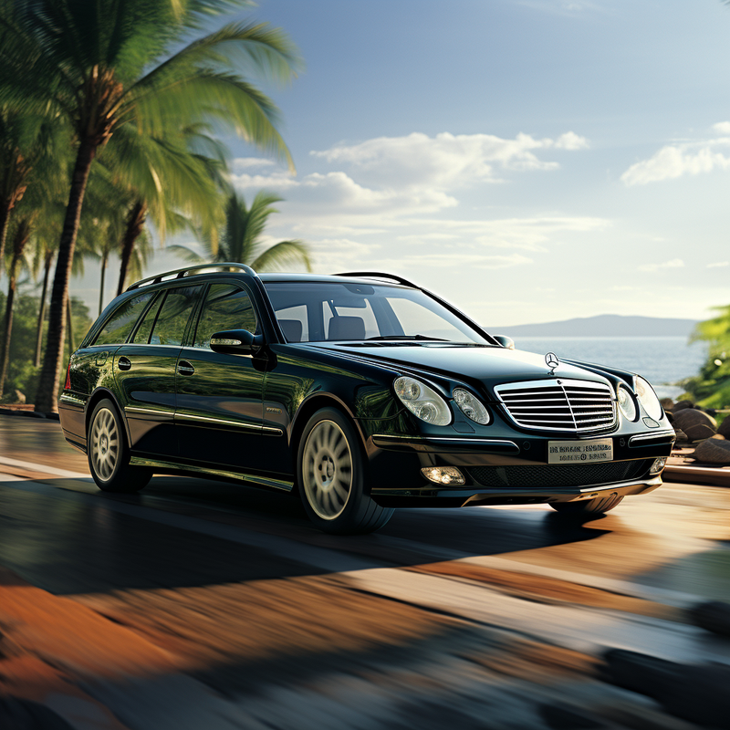 Werten Sie Ihren Mercedes-Benz E-Klasse S211 Kombi (2003–2009) mit den Premium-Fußmatten von Autowin auf