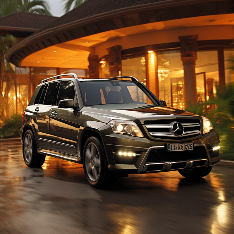 Werten Sie Ihren Mercedes GLK X204 (2008–2012) mit den Premium-Fußmatten von Autowin auf