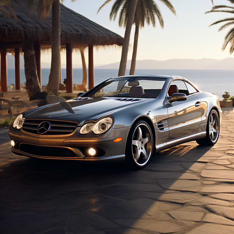 Werten Sie Ihren Mercedes SL R230 (2001–2012) mit den Premium-Fußmatten von Autowin auf