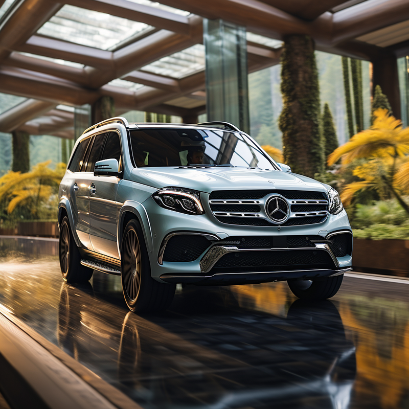 Werten Sie Ihren Mercedes GLS mit den Premium-Fußmatten von Autowin auf