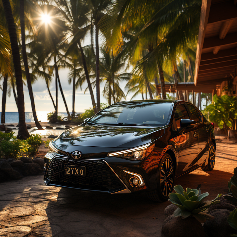 Präzise gefertigte Fußmatten für Toyota Auris Schrägheck (2013–2019).