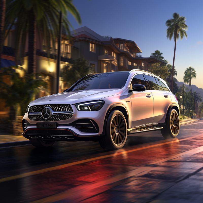 Werten Sie Ihren Mercedes GLC X254 SUV (2023–2024) mit den Premium-Fußmatten von Autowin auf