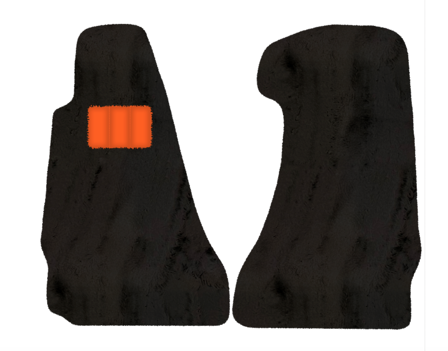 Premium Sheepskin Floor Mats for Aston Martin V8 Vantage (2006-2017)