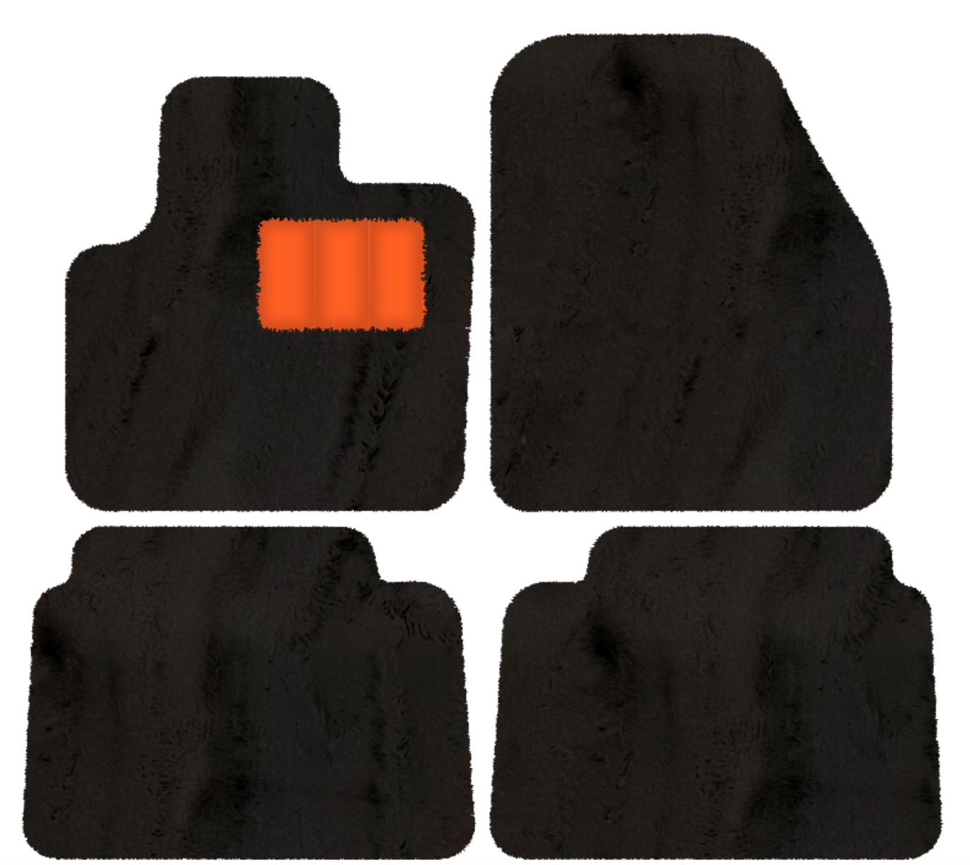Customizable Leather Trunk Floor Mats with A1 Pattern for Land Rover Discovery Sport (2019-2024) - AutoWin