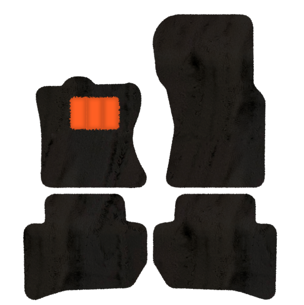 Premium Sheepskin Floor Mats for 2010-2013 Range Rover Sport