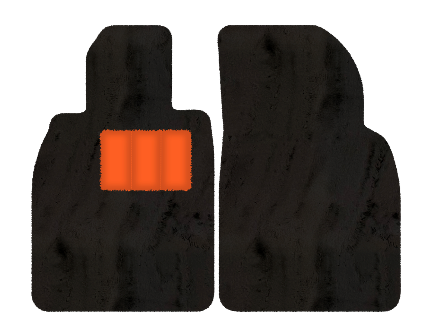 Premium Sheepskin Floor Mats for Porsche Cayenne (2018-2023)
