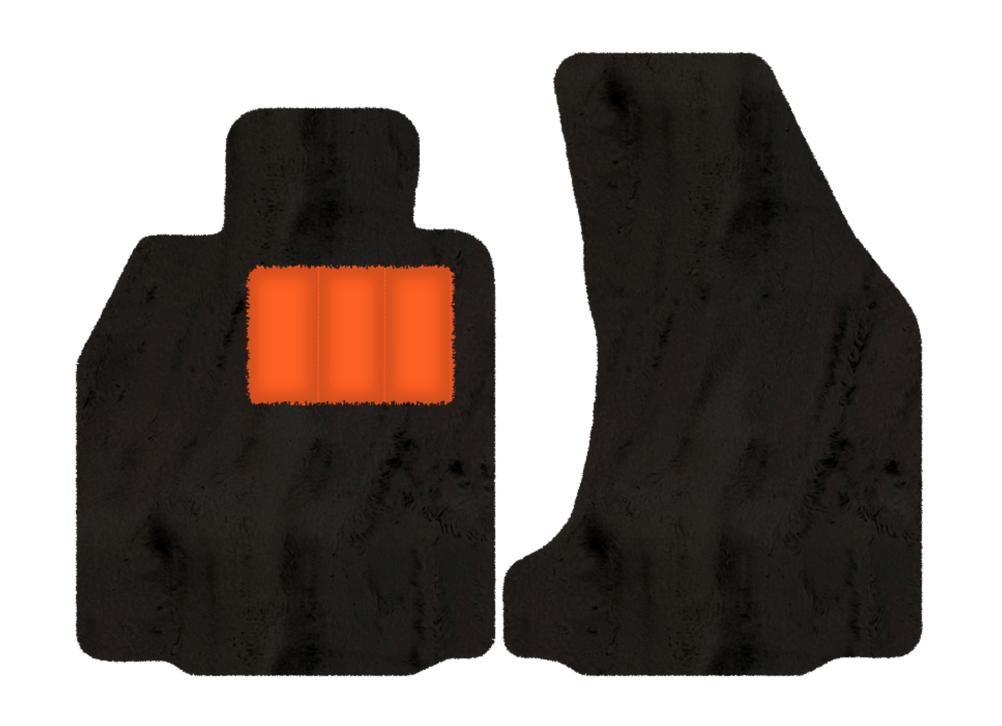 Premium Sheepskin Floor Mats for Porsche 718 Boxster (2016-2023)