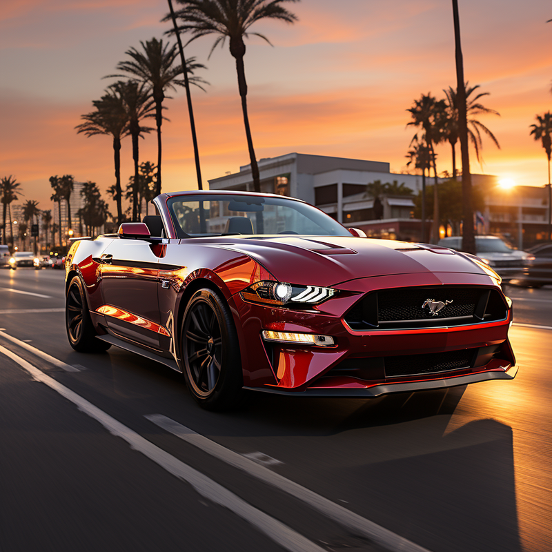 Premium-Fußmatten für Ford Mustang VI (2015-2023)