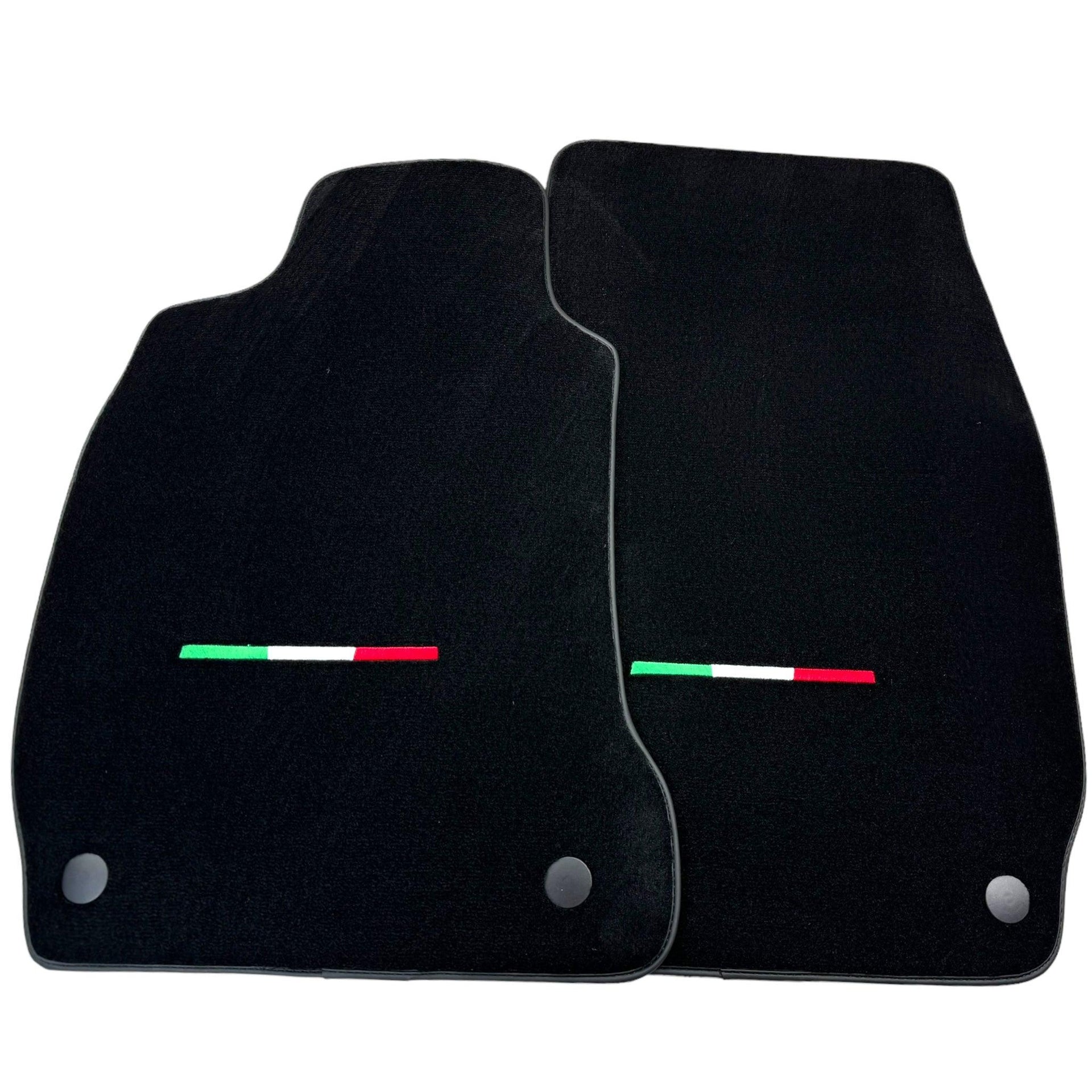 Black Floor Mats for Maserati Quattroporte | Italian Edition - AutoWin