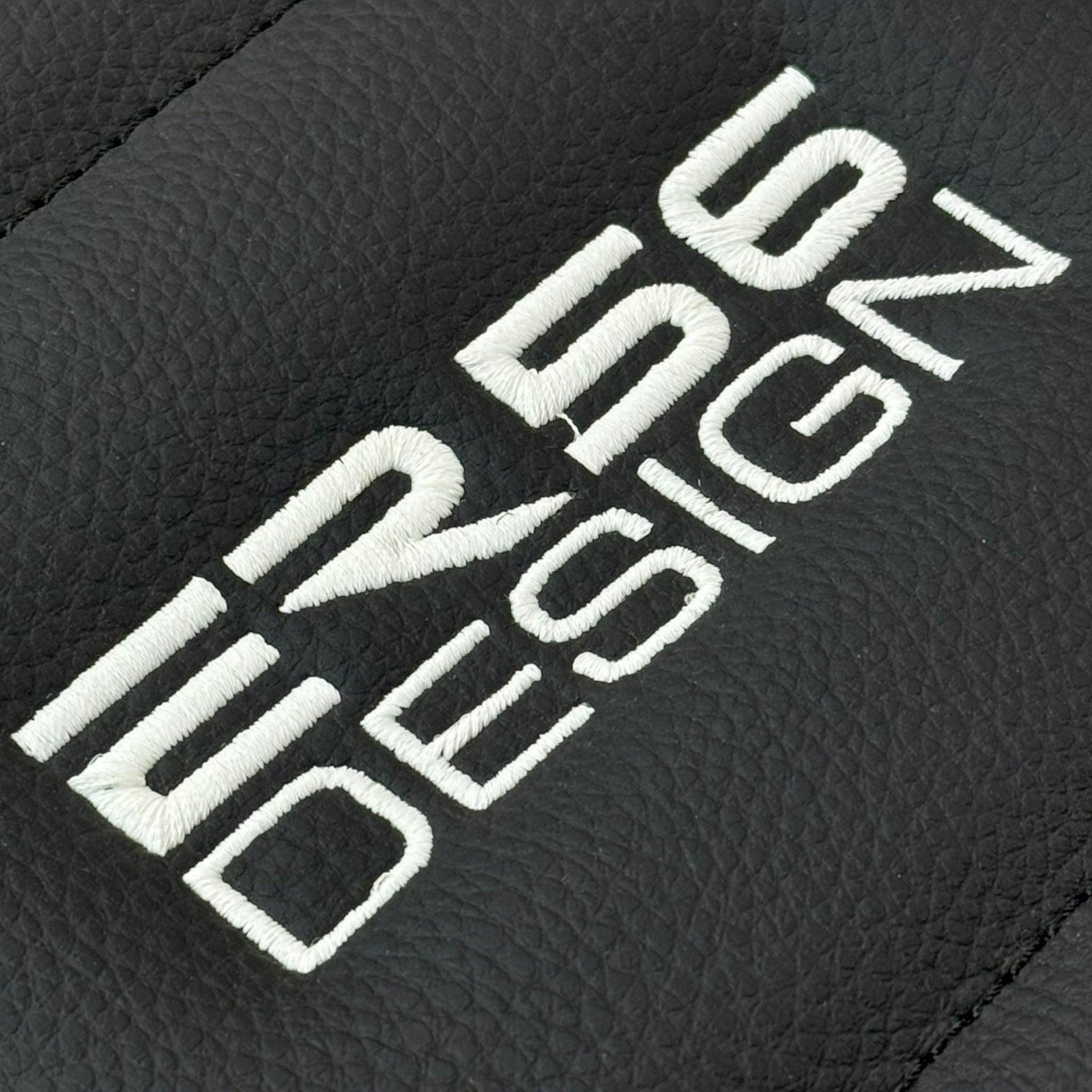 Black Leather Floor Mats for Rolls Royce Phantom Drophead Coupe (2007-2016) ER56 Design - AutoWin