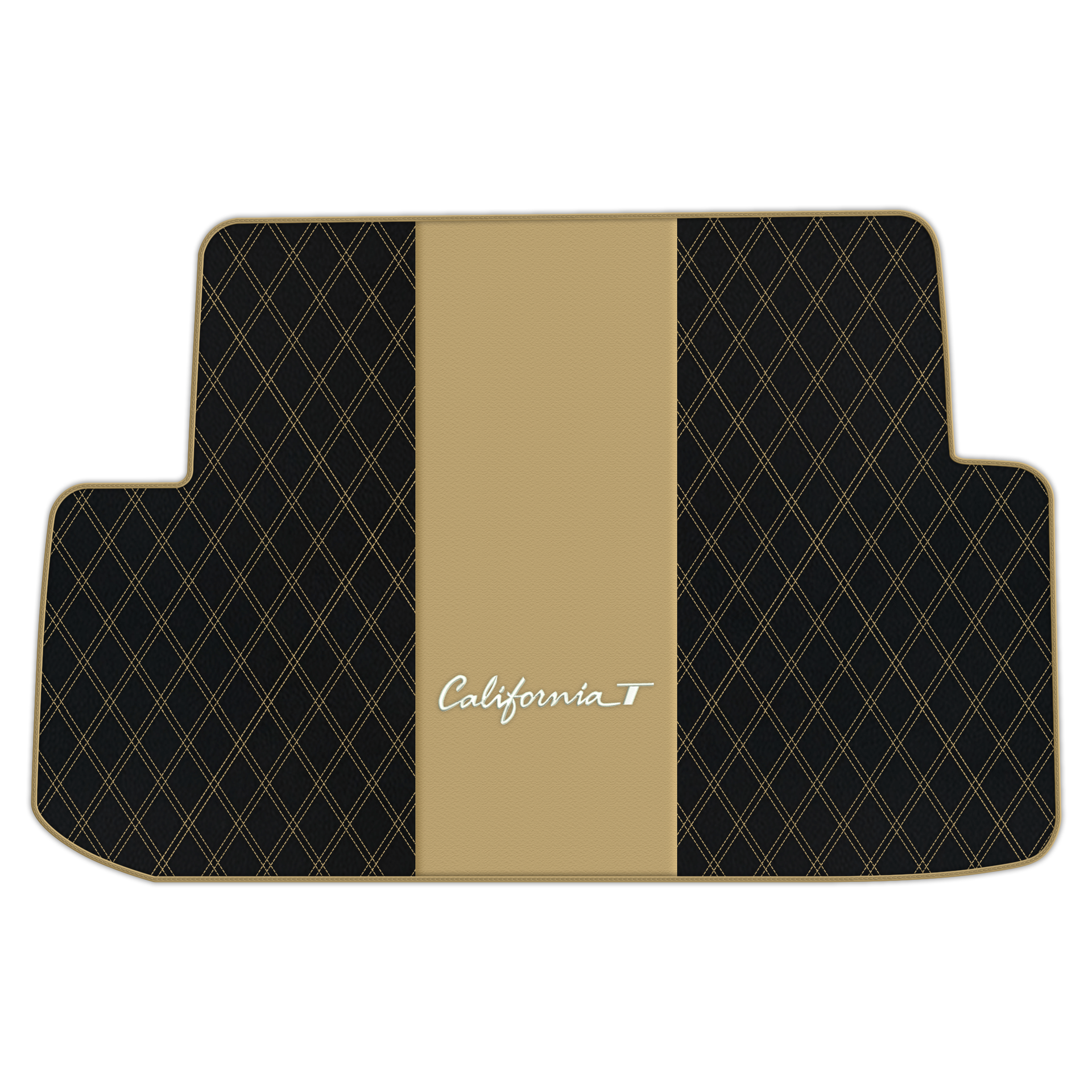 Schwarze Fußmatten für Ferrari California T 2015–2018 - AutoWin