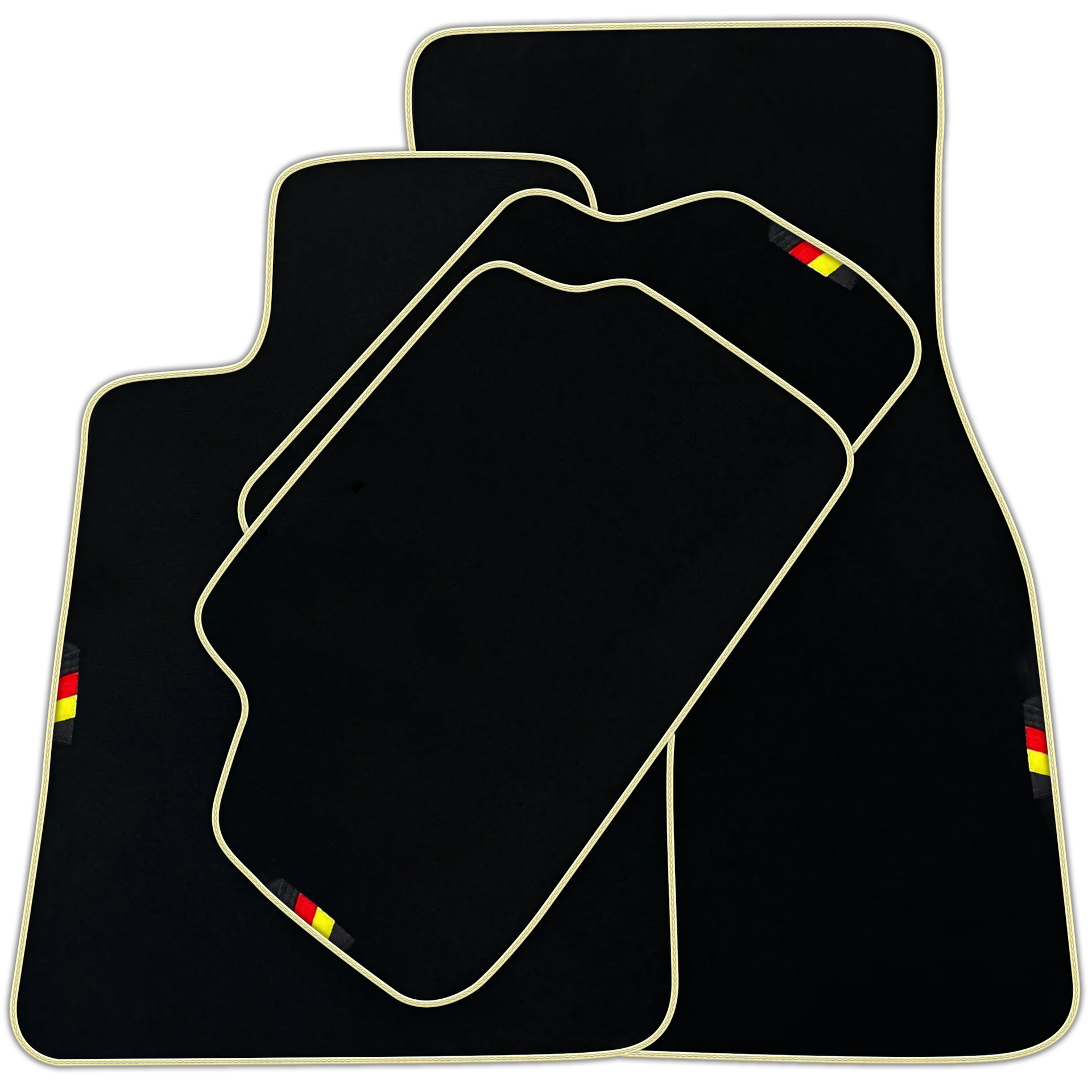 Black Mats For BMW M5 G90 (2023-2026) Sedan Germany Edition | Various Trim Colors
