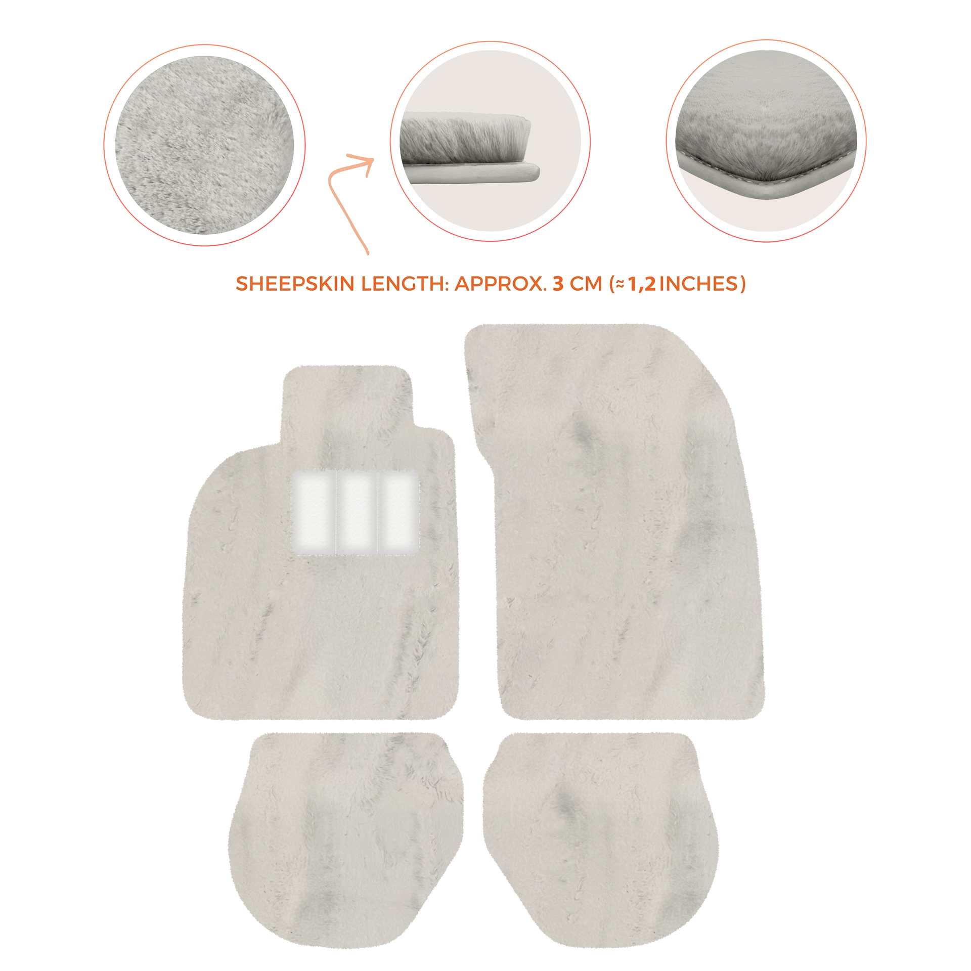 Tapis de voiture noirs pour Porsche 993 (1994-1998) avec - AutoWin