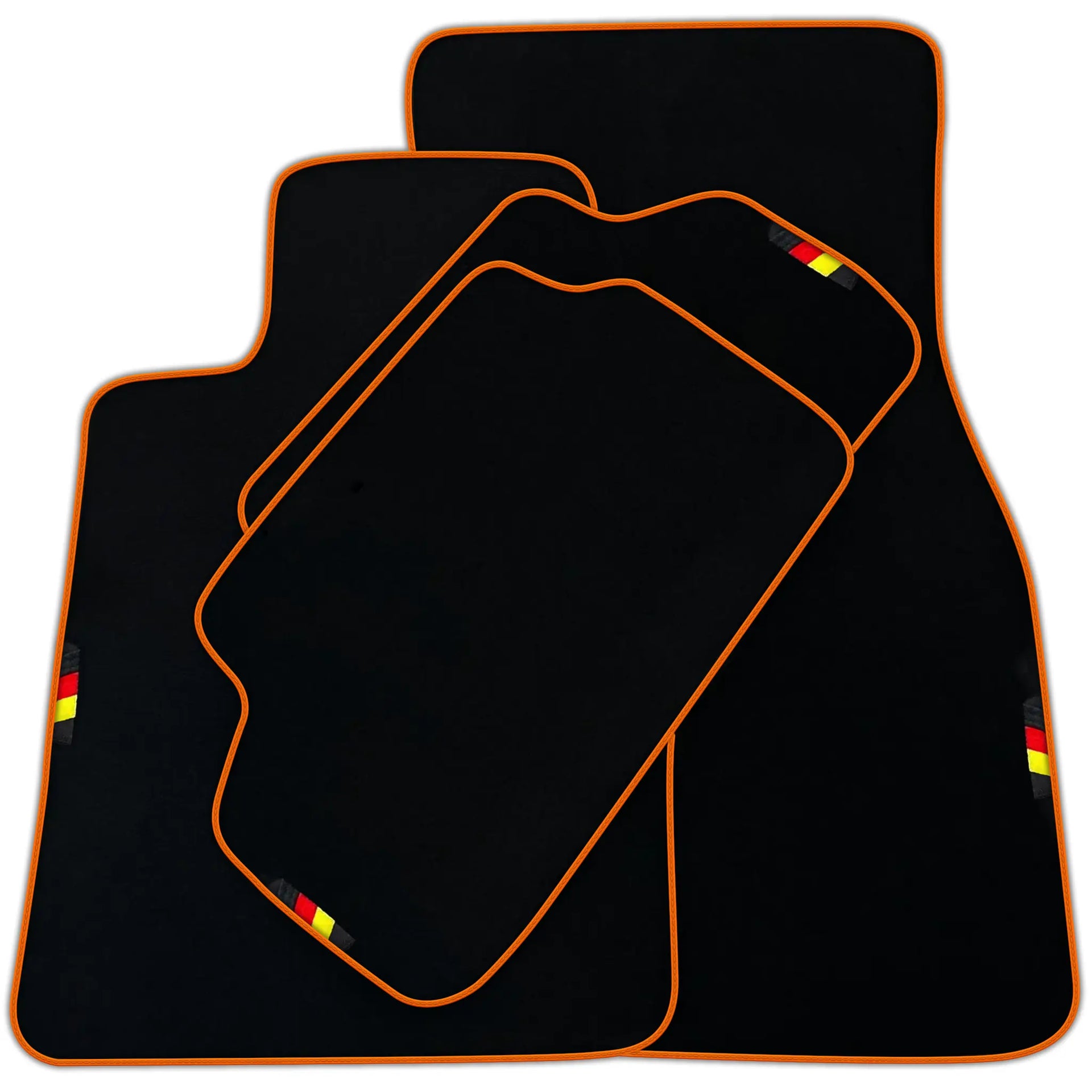 Black Floor Mats For BMW M5 Series F90 Germany Edition AutoWin Brand | Various Trim Colors