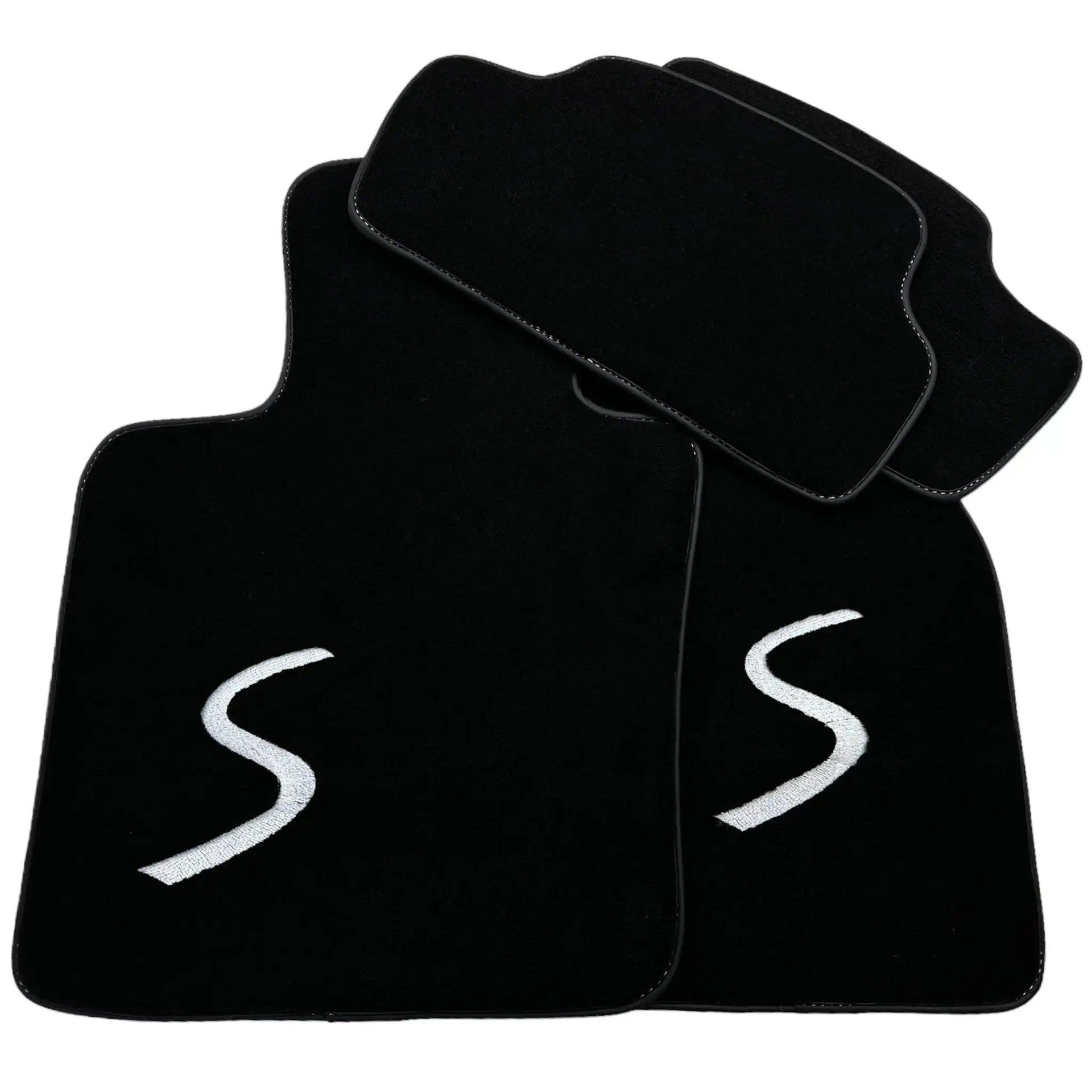 Black Floor Mats for Mini Clubman R55 (2007-2015) - AutoWin