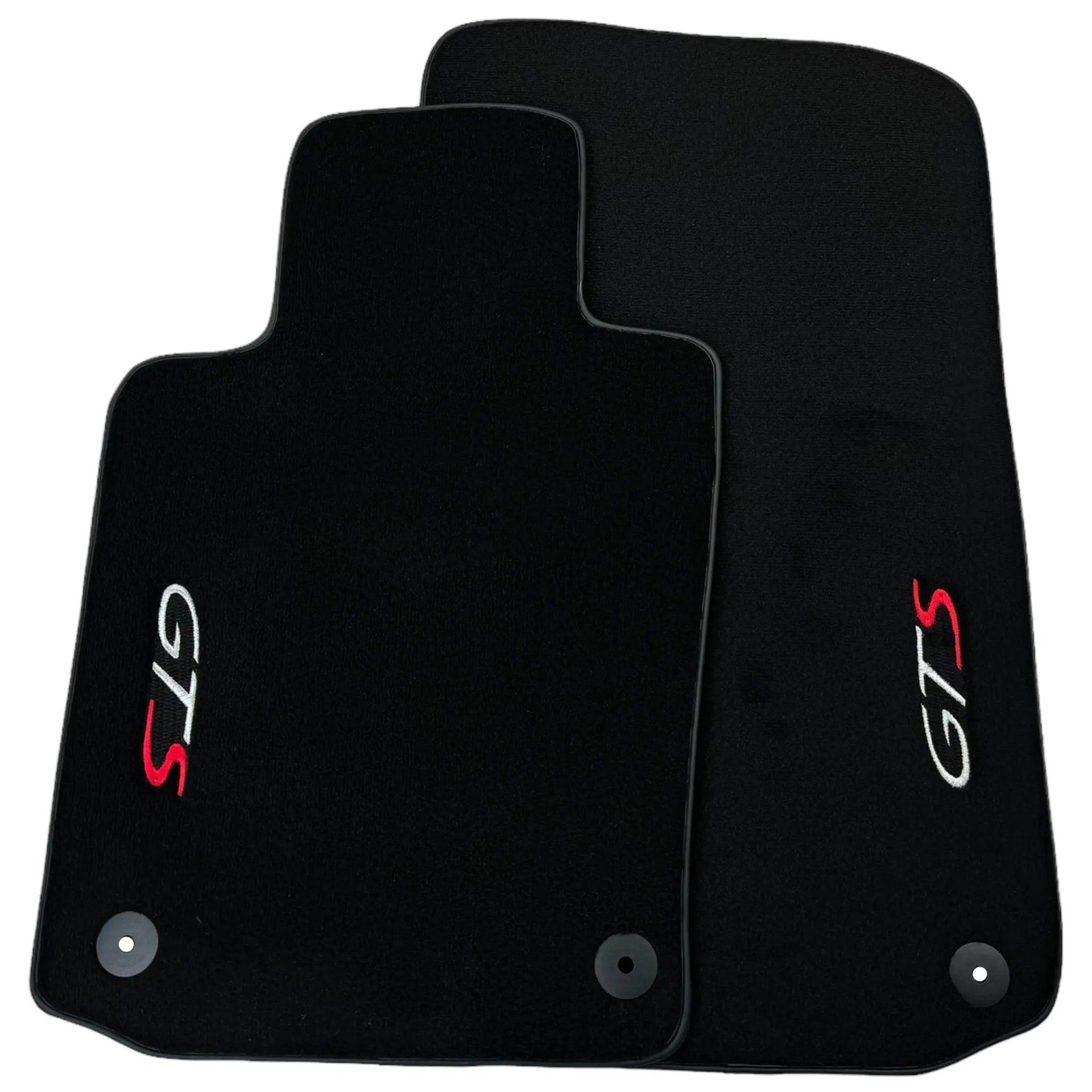 Black Floor Mats for Porsche Panamera (2009-2016) - AutoWin