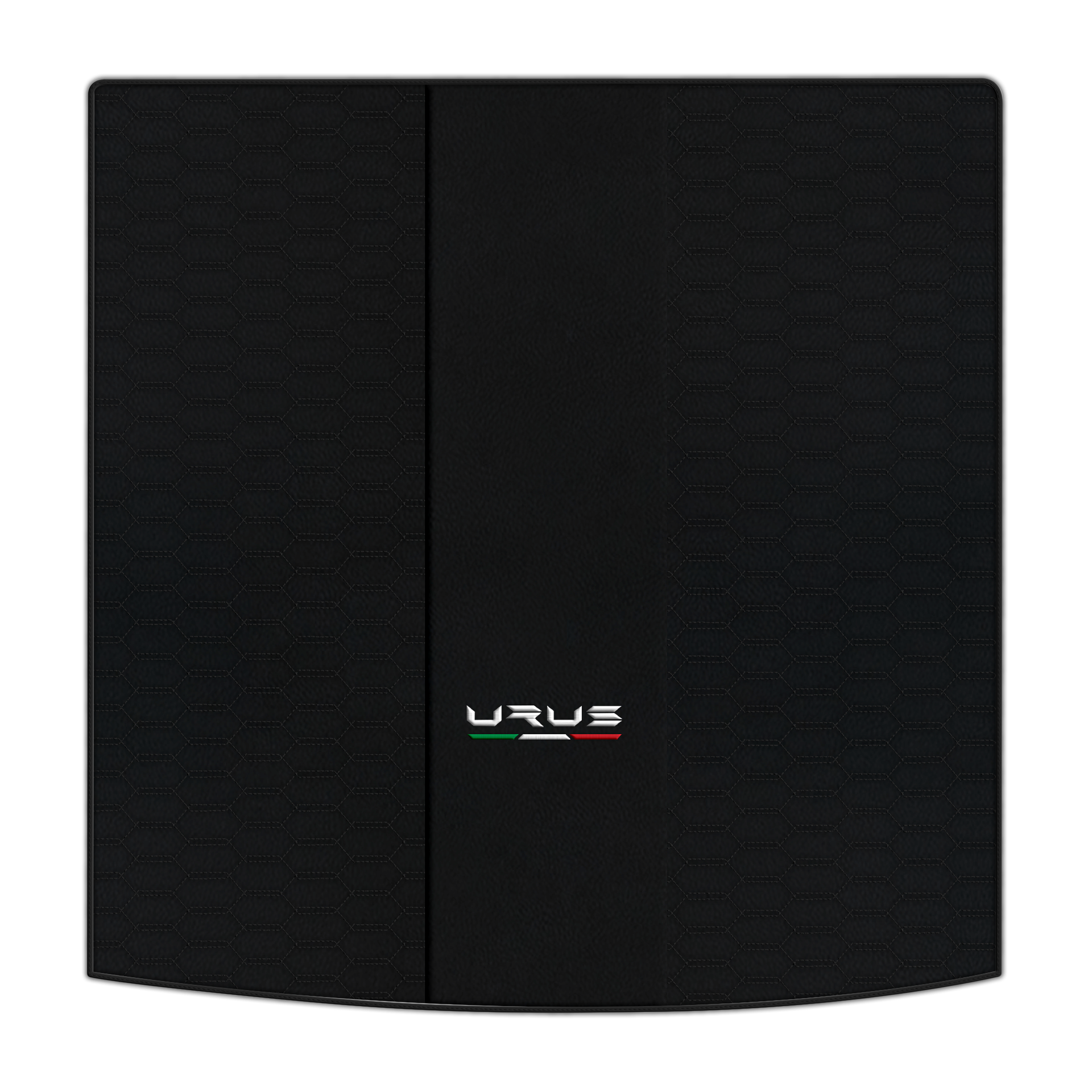 Tapis de voiture beige pour Lamborghini Urus Performante en cuir carboné - AutoWin.EU