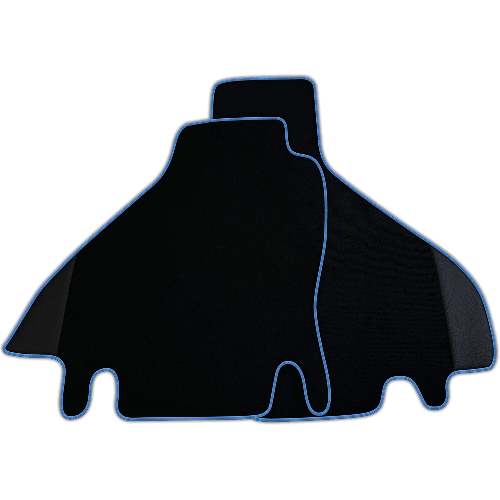 Custom Floor Mats for Ferrari Testarossa (1984–1996) with Leather