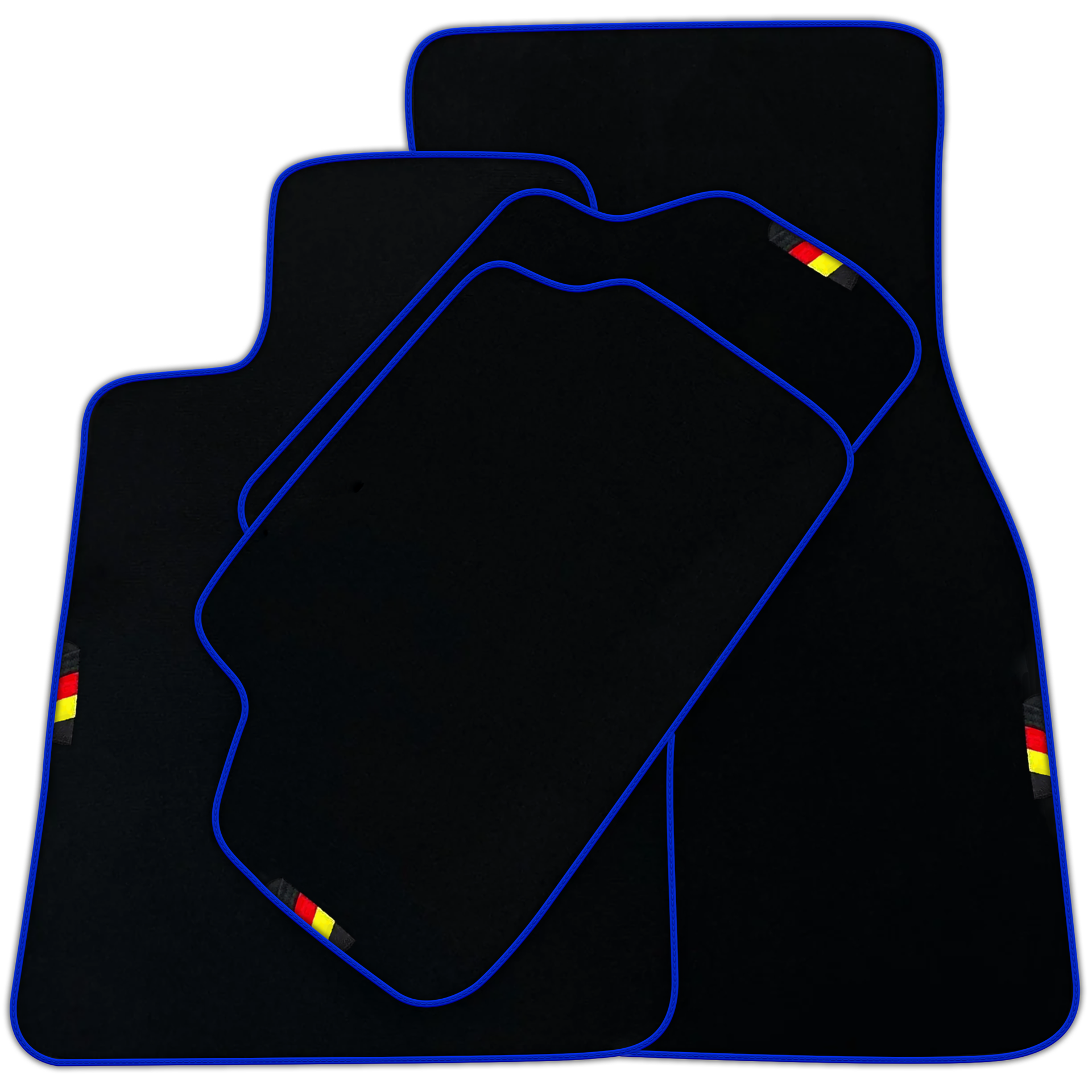Black Floor Mats For BMW 3 Series F34 GT 2013-2020 Germany Edition | Various Trim Colors