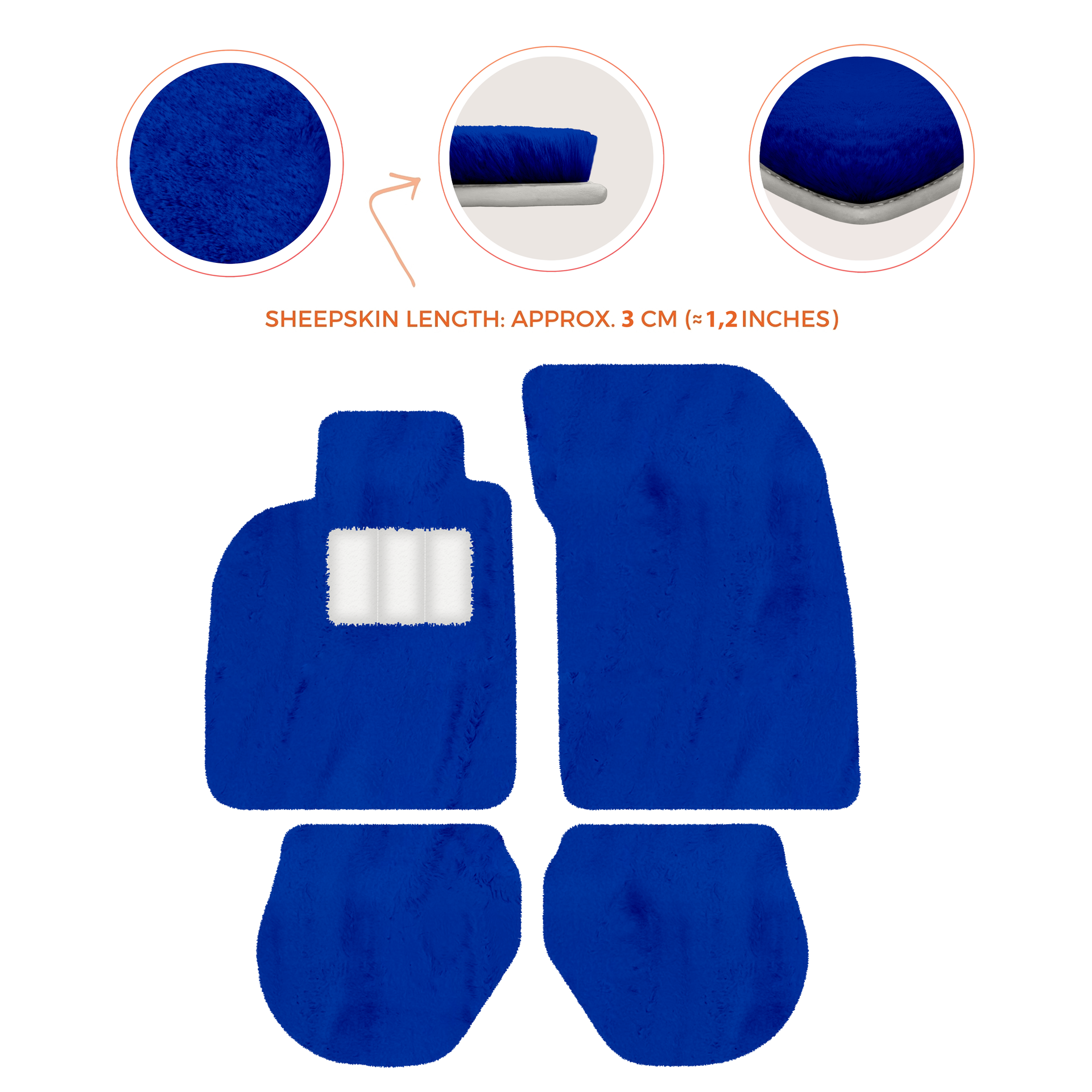 Tapis de voiture noirs pour Porsche 993 (1994-1998) avec - AutoWin