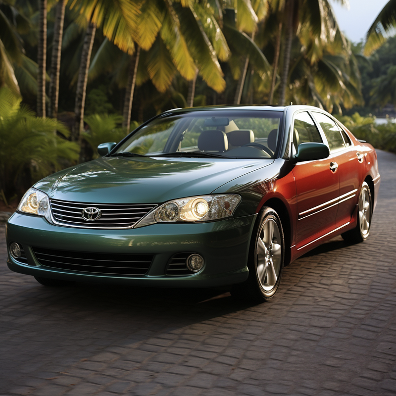 Maßgeschneiderte Fußmatten für Toyota Camry (2001–2006), manuell