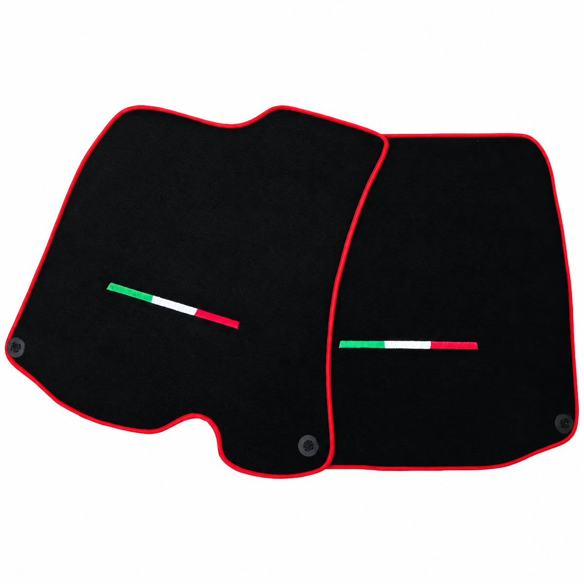 Customizable Leather Trunk Floor Mats with Viper Hex Pattern for Ferrari Roma (2021-2027)