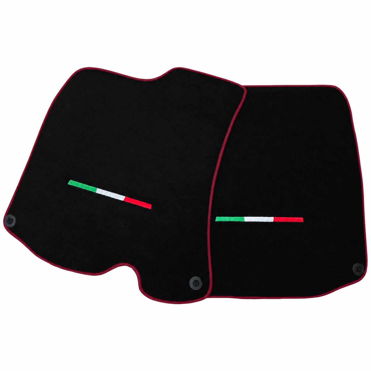 Customizable Leather Trunk Floor Mats with Viper Hex Pattern for Ferrari Roma (2021-2027)