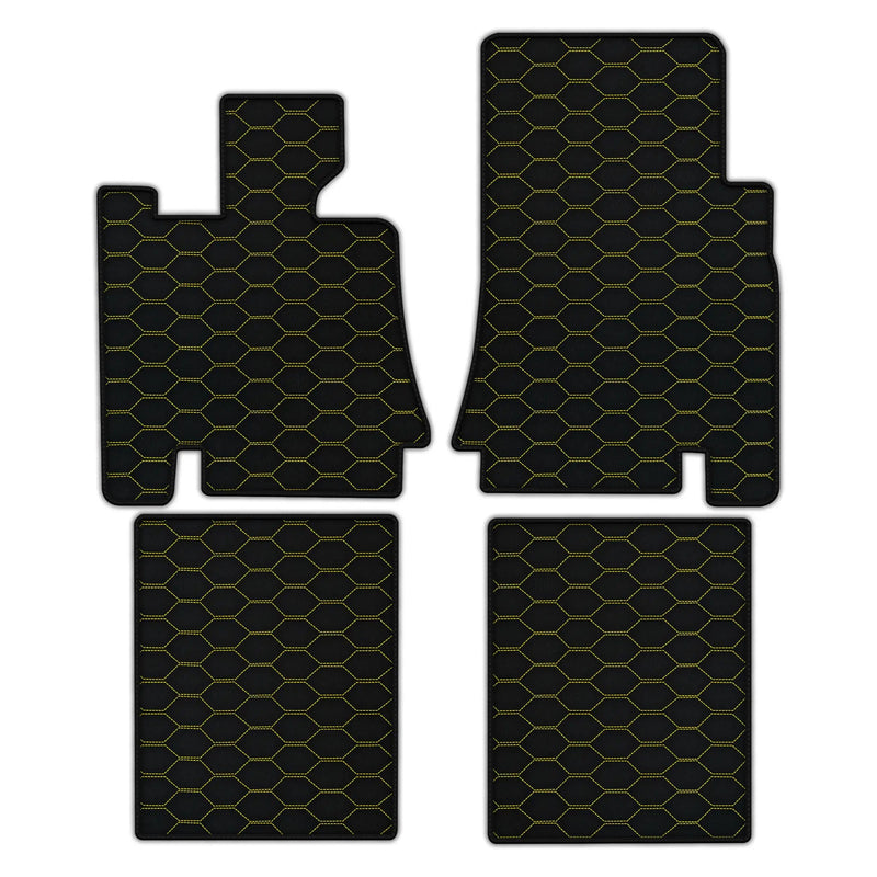 Tapis de voiture en cuir personnalisable avec motif Divario pour Bentley Red Label RL (1998-2009)