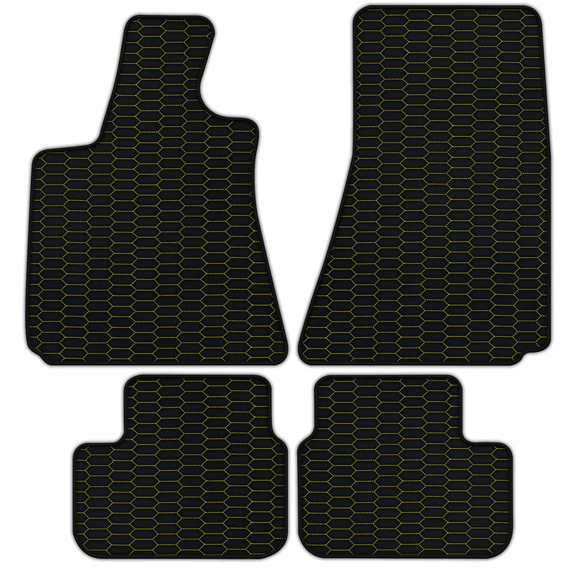 Tapis de voiture en cuir personnalisables avec motif