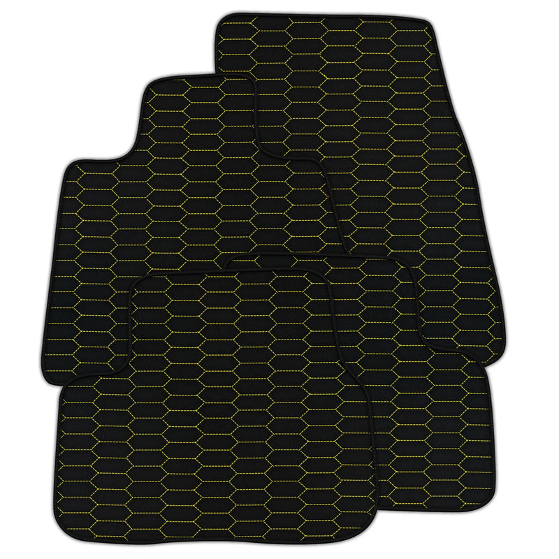 Tapis de voiture en cuir personnalisables avec motif Raptor