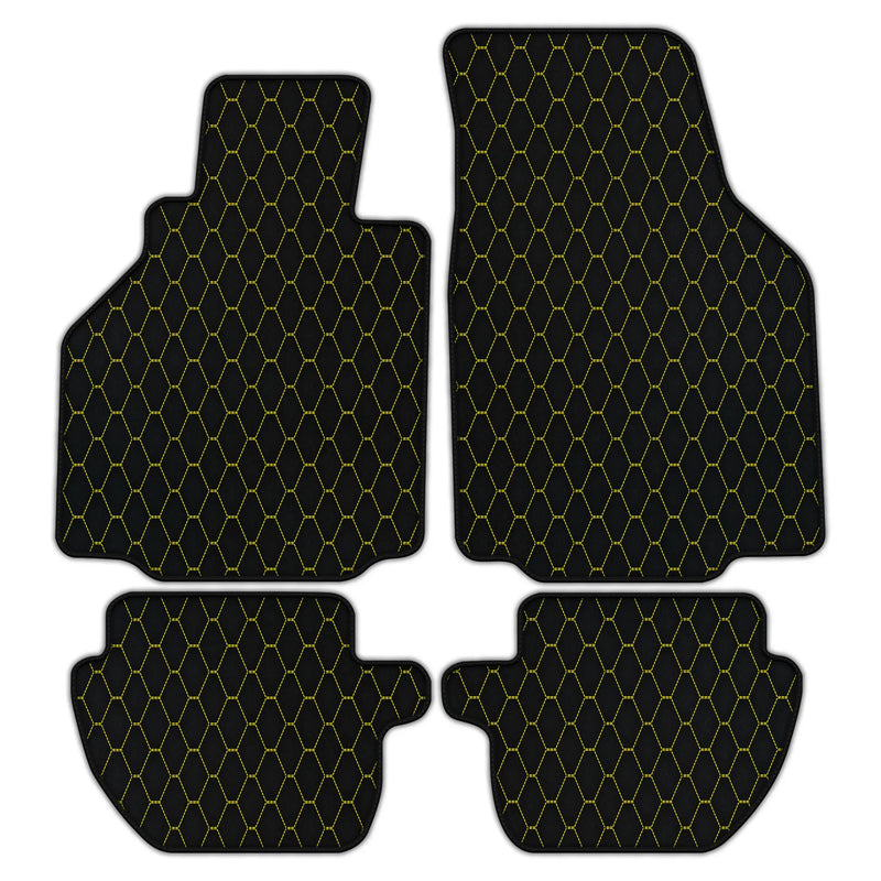 Tapis de voiture en cuir personnalisables avec motif