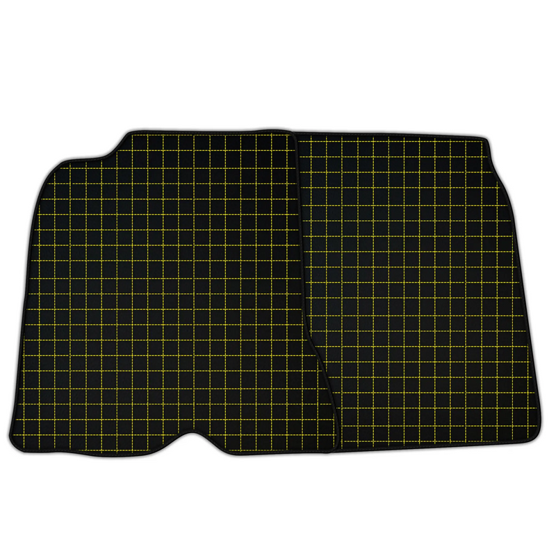 Customizable Square's Pattern Floor Mats for 2015–2018 Ferrari California T