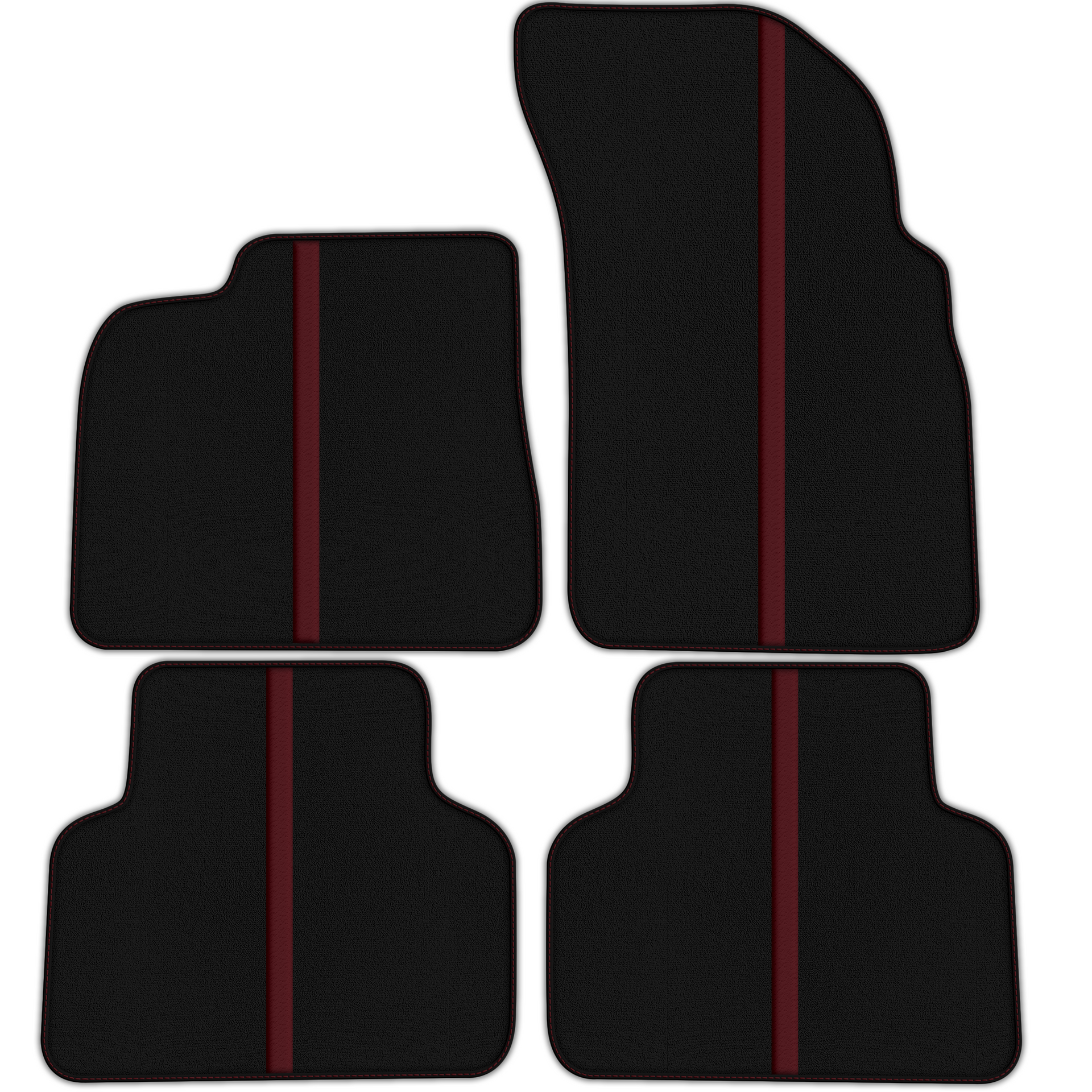 Luxury Black Floor Mats for Lamborghini Murcielago (2001-2010)