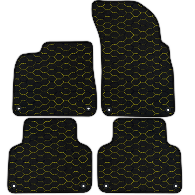 Tapis de voiture en cuir personnalisable avec motif Divario pour Lamborghini Urus (2018-2026)