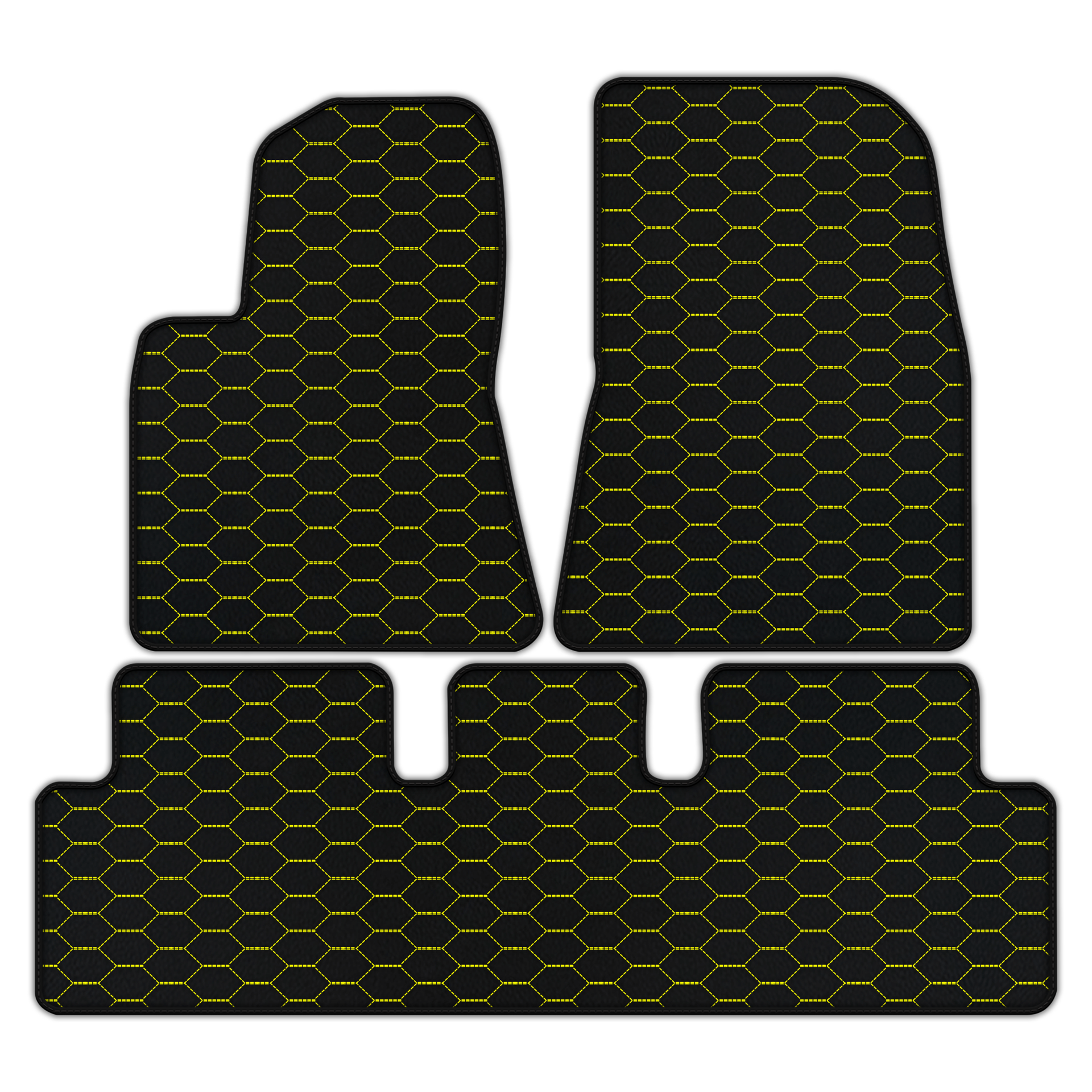 Custom Leather Floor Mats for Tesla Model S (2012-2023)