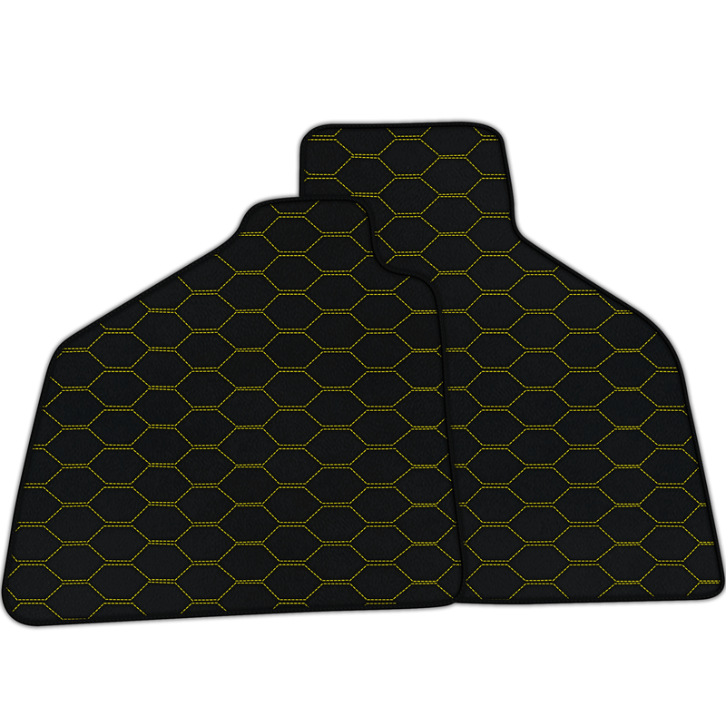 Tapis de voiture en cuir personnalisable avec motif Divario pour Lamborghini Diablo (1990-2001)