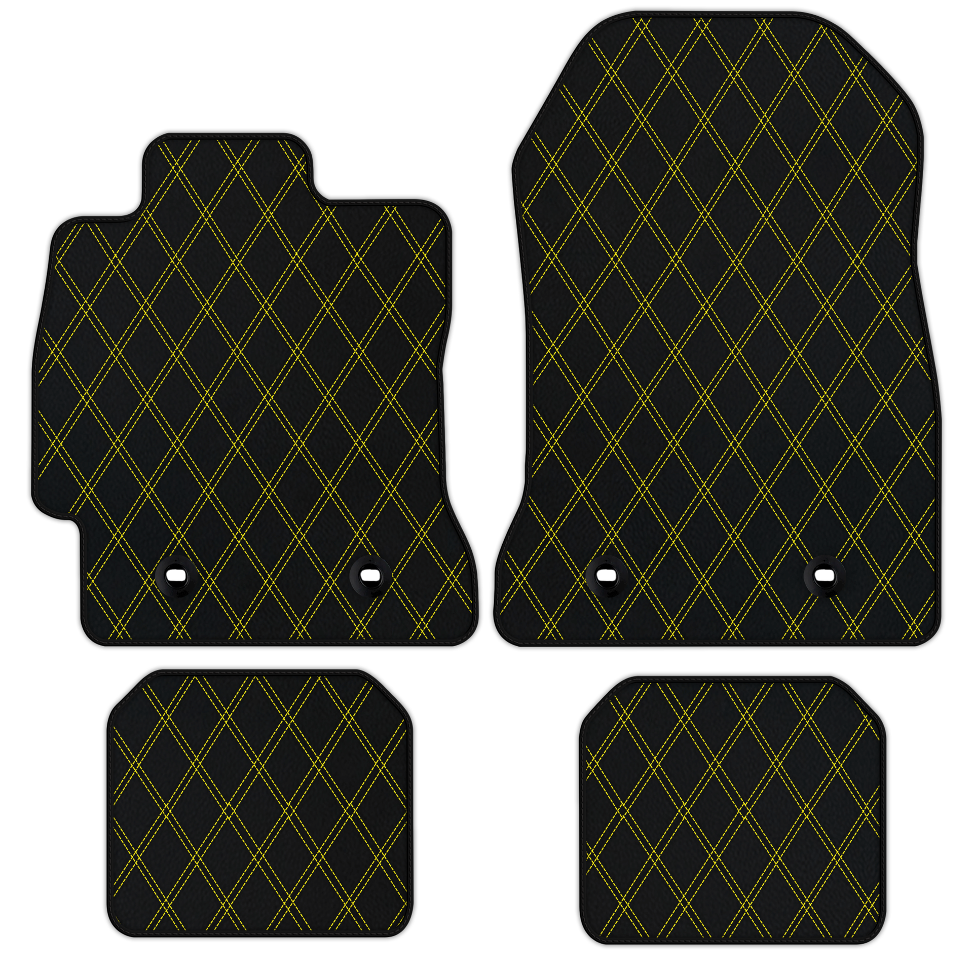 Premium Customizable Leather Floor Mats for Toyota GT86 (2012-2021)