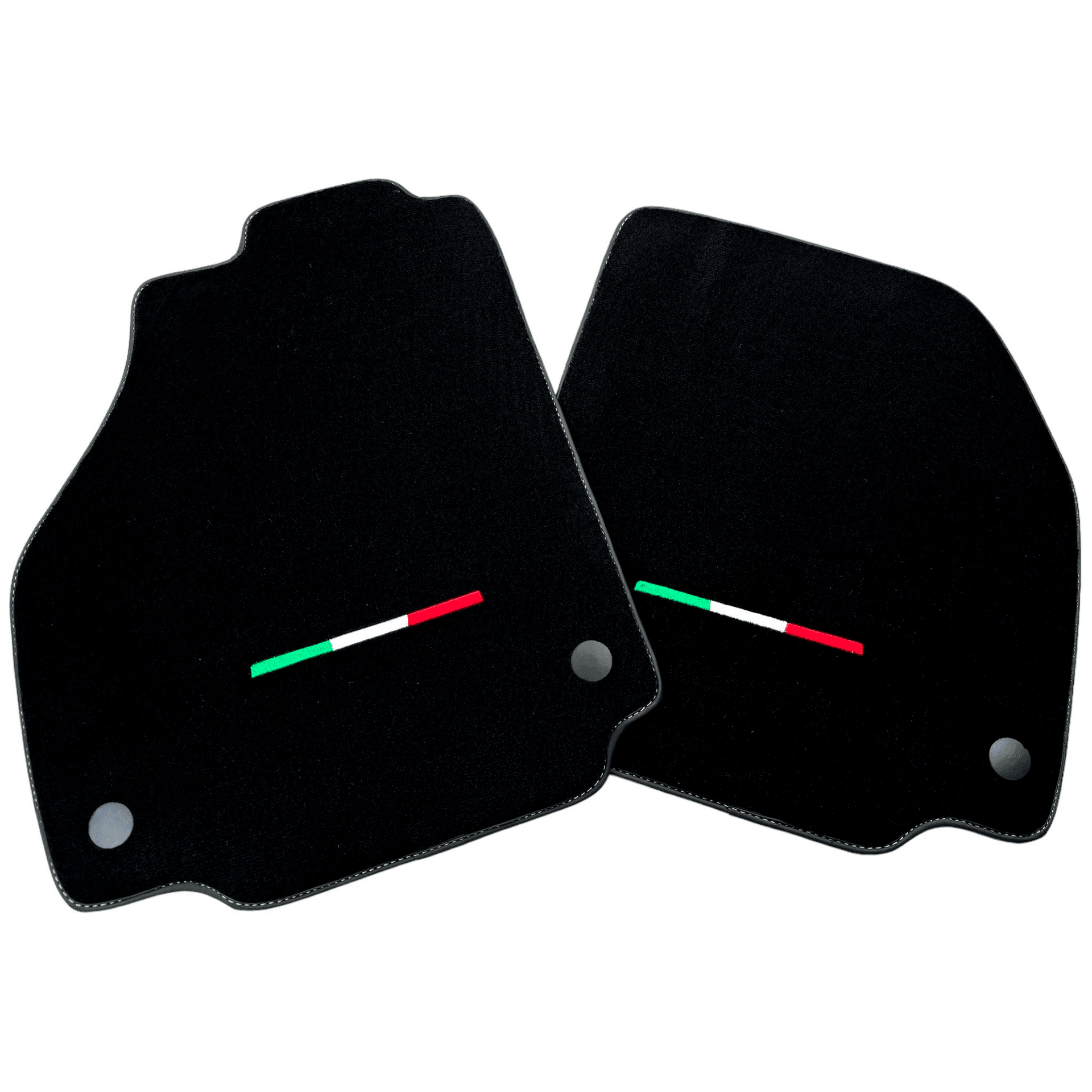 Floor Mats for Ferrari 488 GTB (2015-2022) Italian Edition | Black Trim - AutoWin