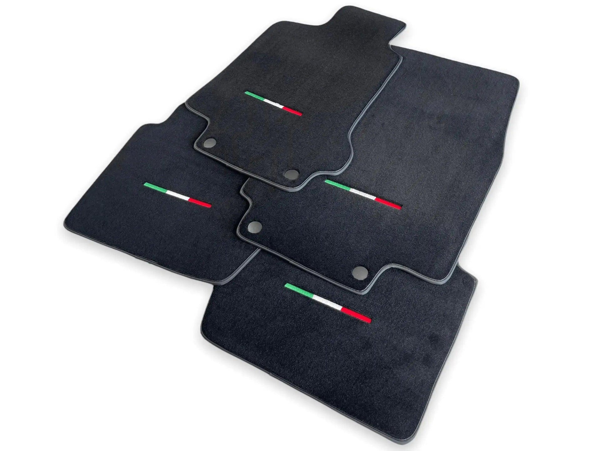 Floor Mats For Maserati GranTurismo MC (2009-2010) Black IT Edition - AutoWin