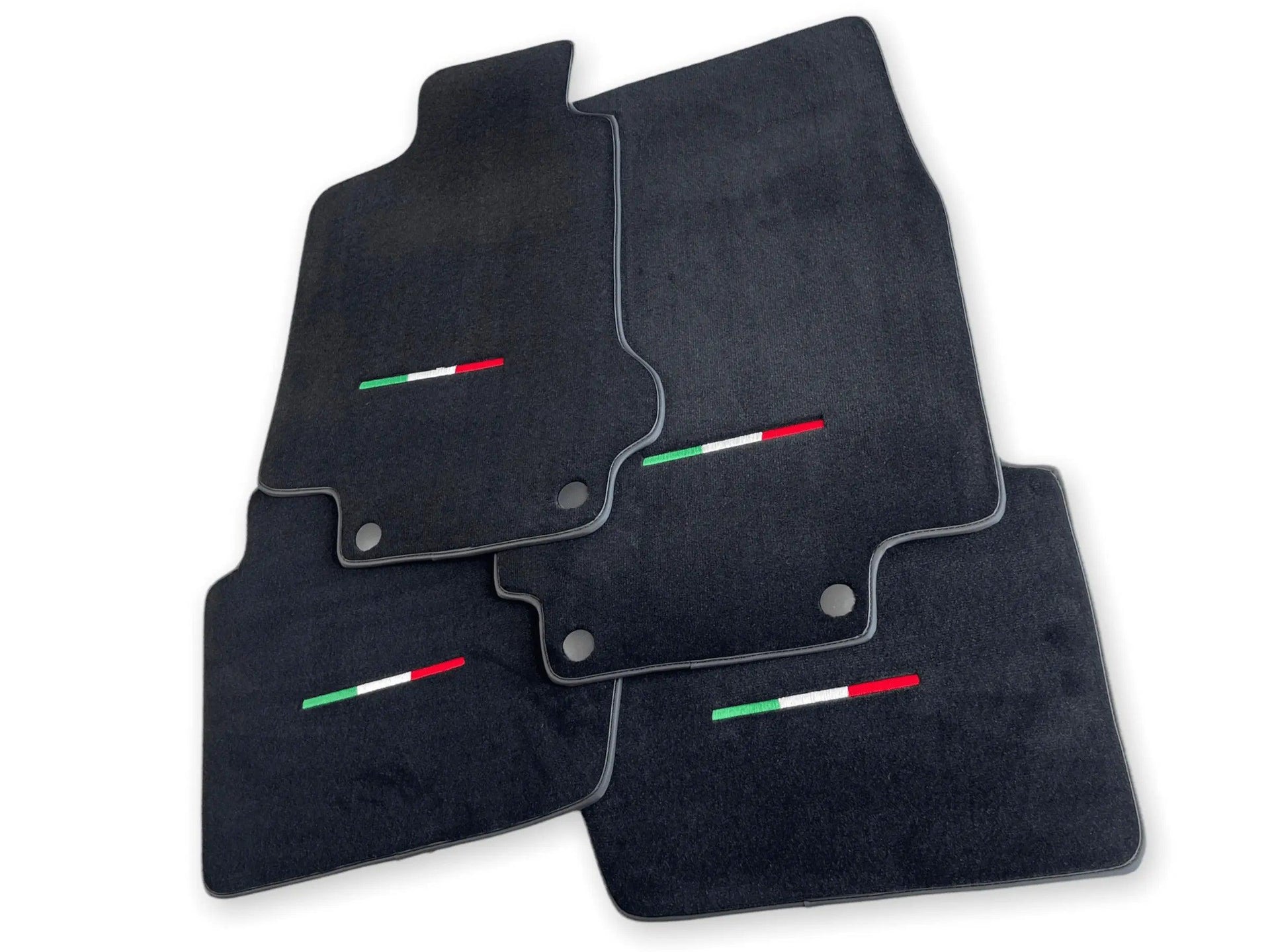Floor Mats For Maserati GranTurismo MC (2009-2010) Black IT Edition - AutoWin