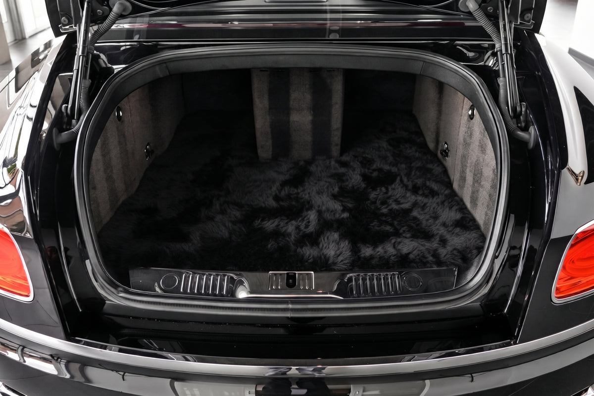 Tapis de sol en cuir personnalisable avec motif en diamant unique pour Bentley Flying Spur (2013-2019)