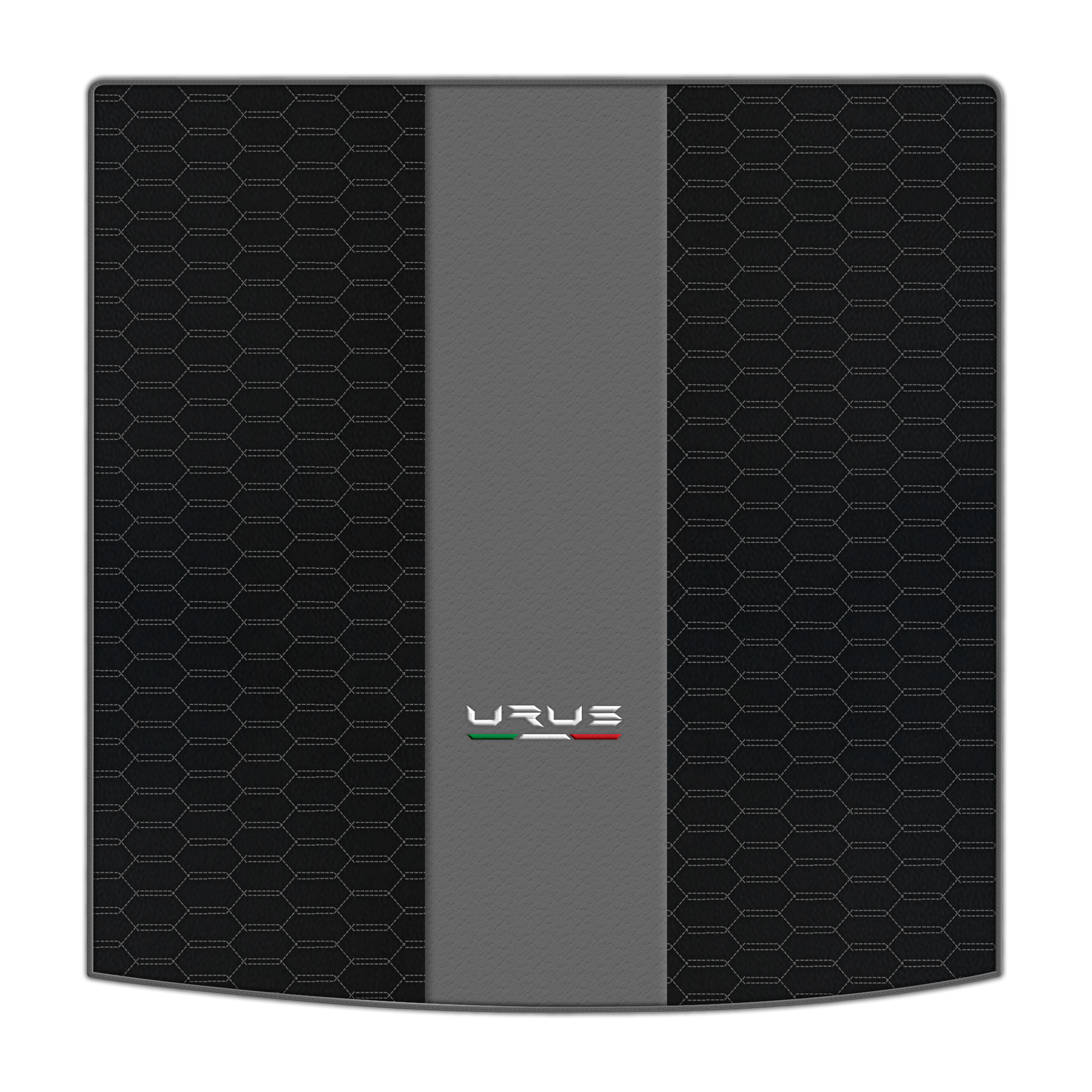 Tapis de voiture beige pour Lamborghini Urus Performante en cuir carboné - AutoWin.EU