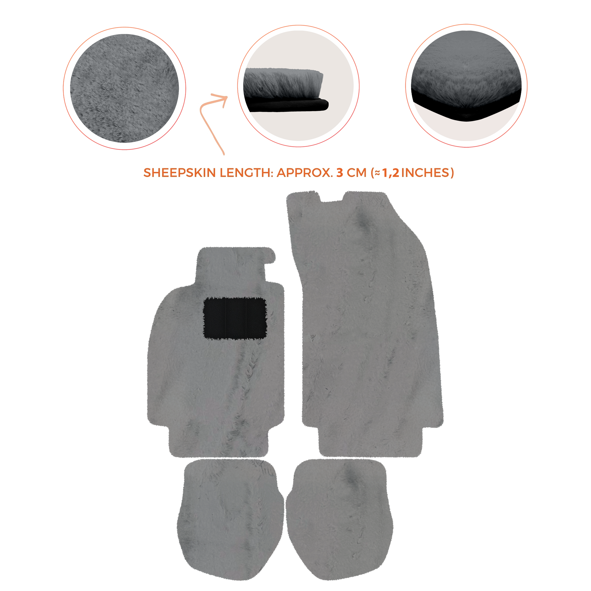 Tapis de voiture noirs pour Porsche 964 (1989-1994) avec carbone | ER56 Performance - AutoWin