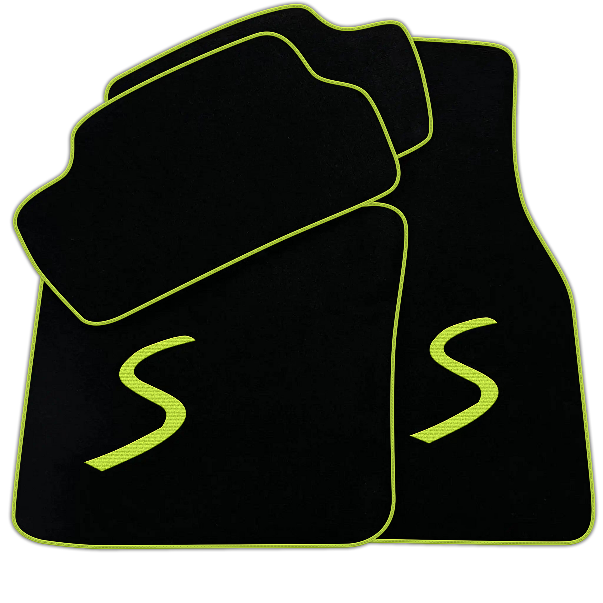 Black Floor Mats for Mini Cooper / One R53 (2001-2007) Cooper S