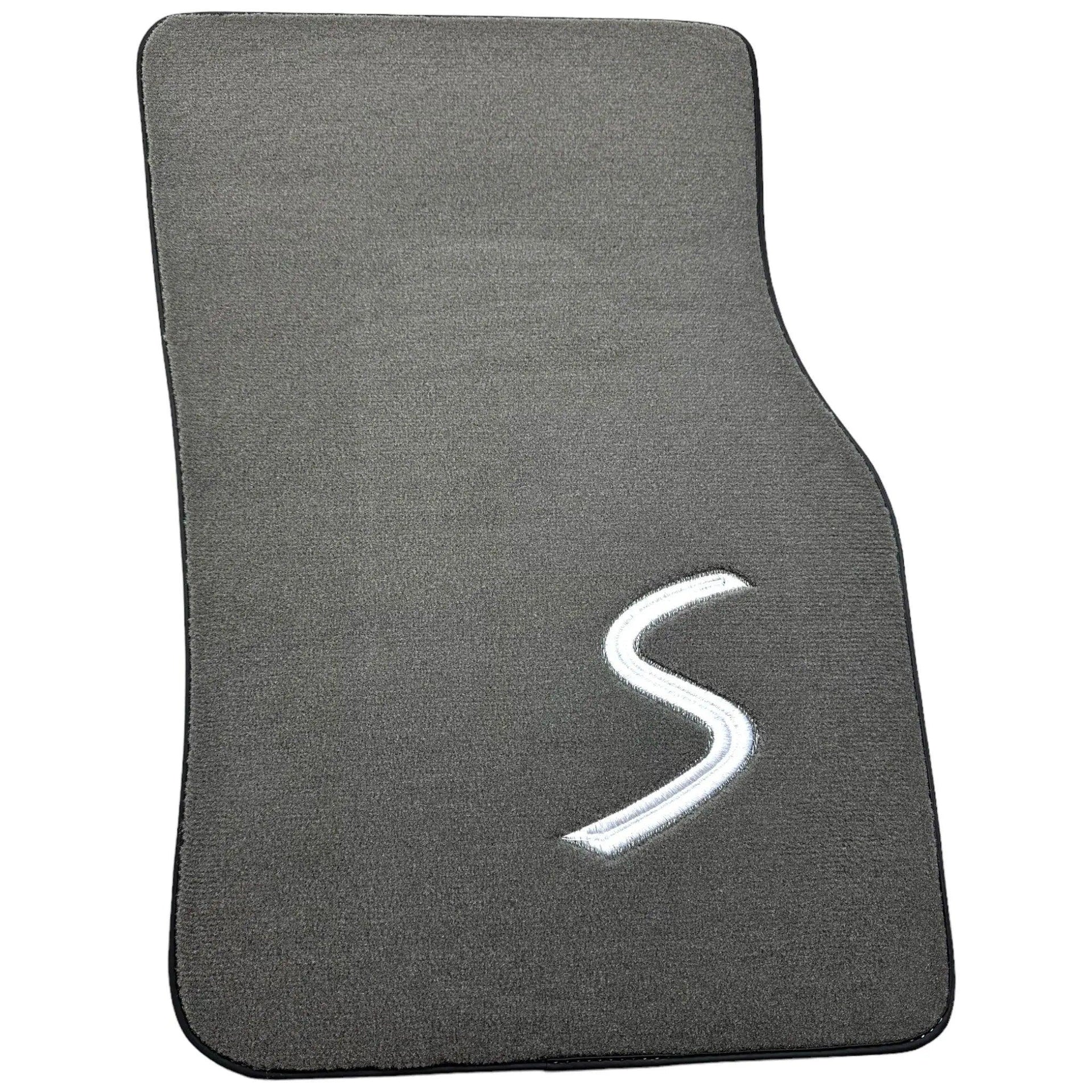 Grey Floor Mats for Mini Cabrio R52 Convertible (2004-2009) - AutoWin