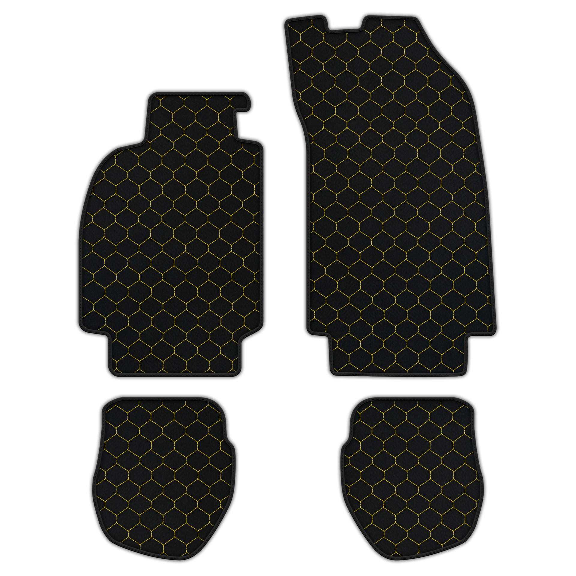 Custom Premium Leather Floor Mats for Porsche 964 (1989-1994)