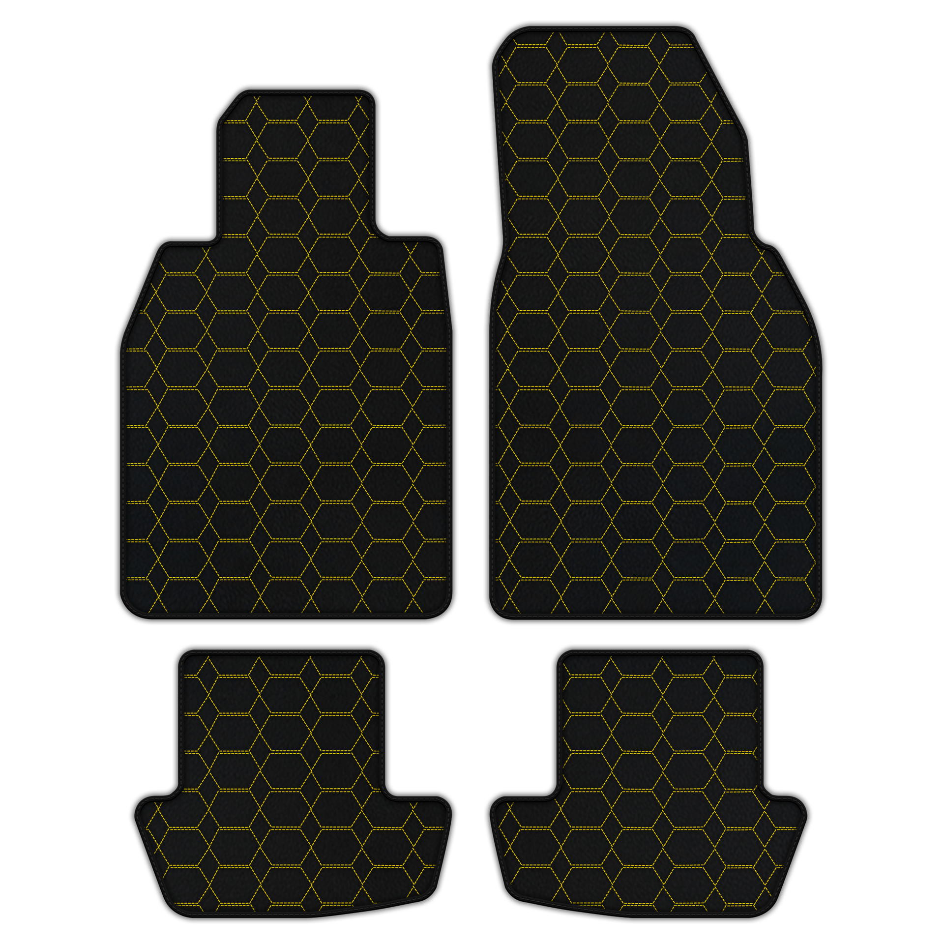 Customizable Leather Floor Mats for Porsche 911 - 992 (2019-2026)