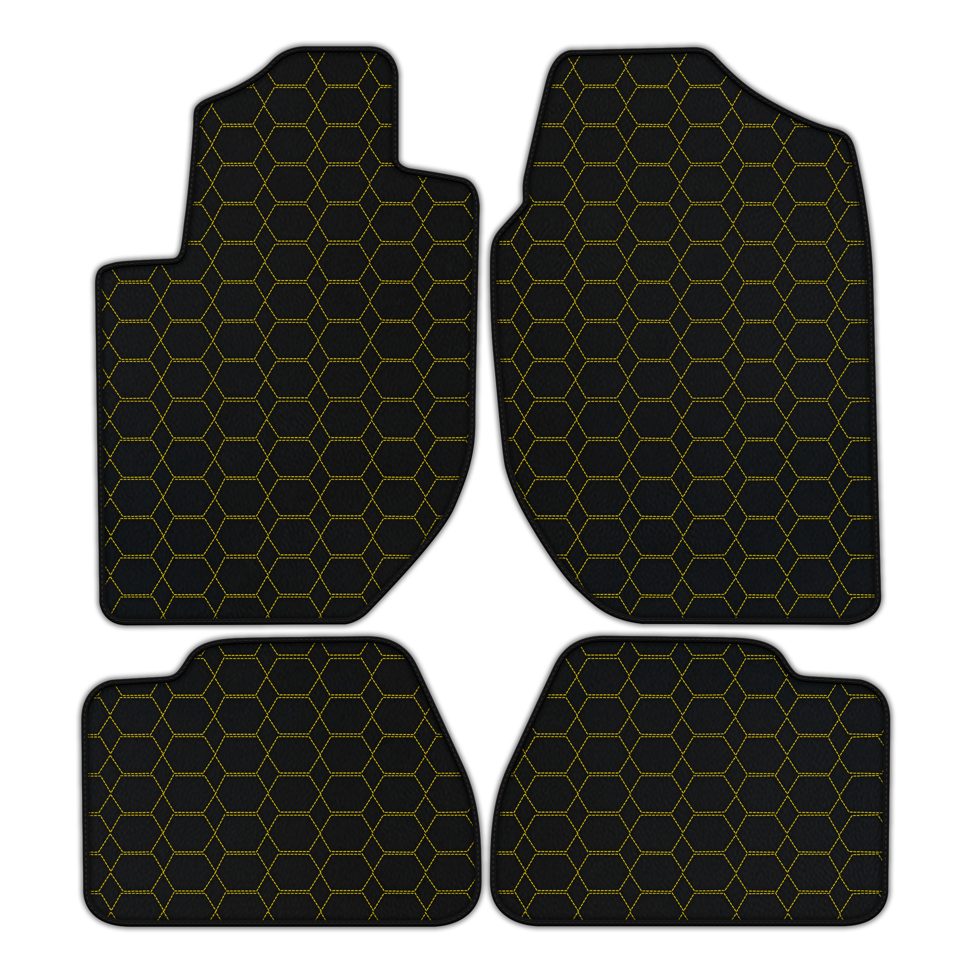 Customizable Leather Floor Mats for Land Rover Freelander (2003-2007)