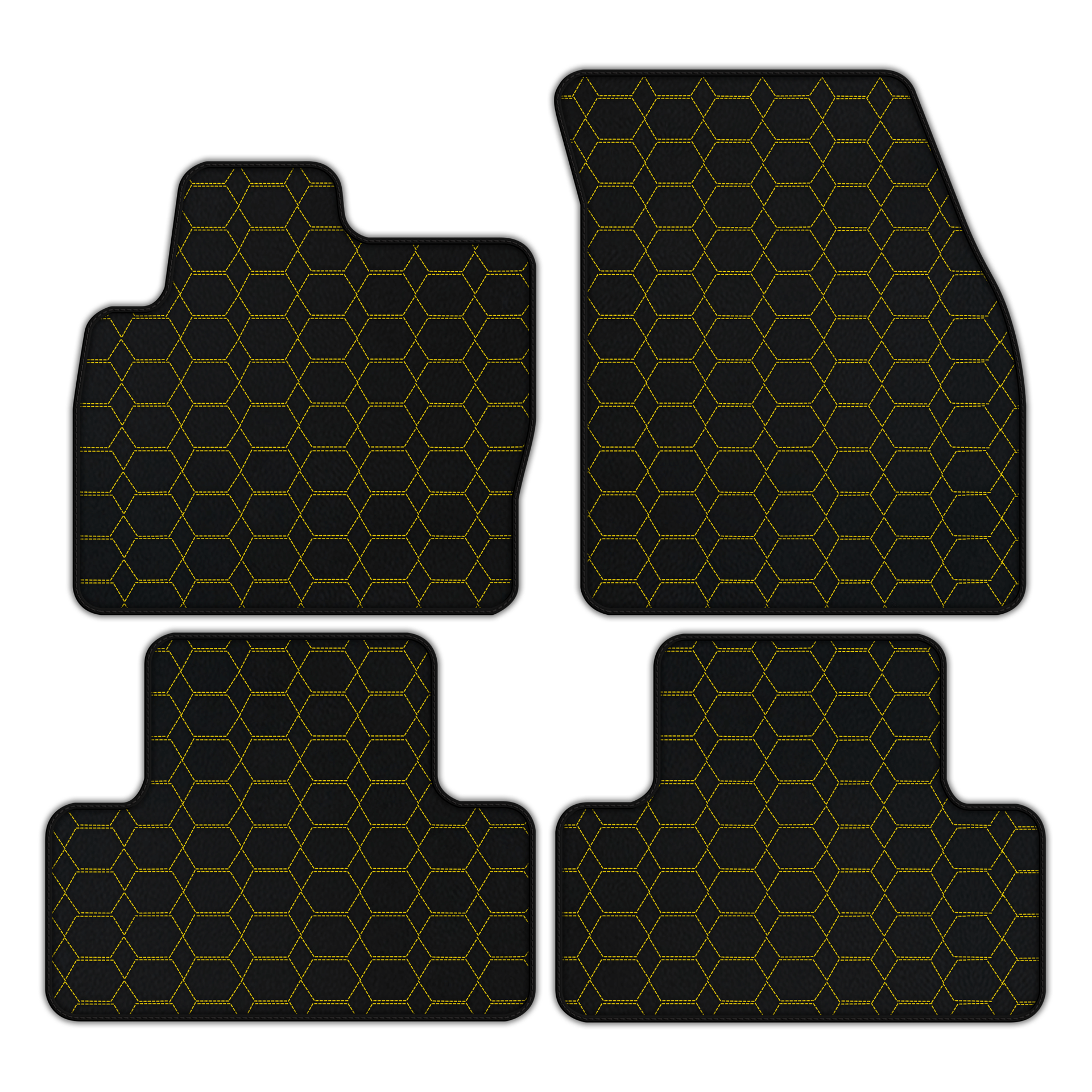 Premium Custom Leather Floor Mats for Range Rover Evoque 2015-2019