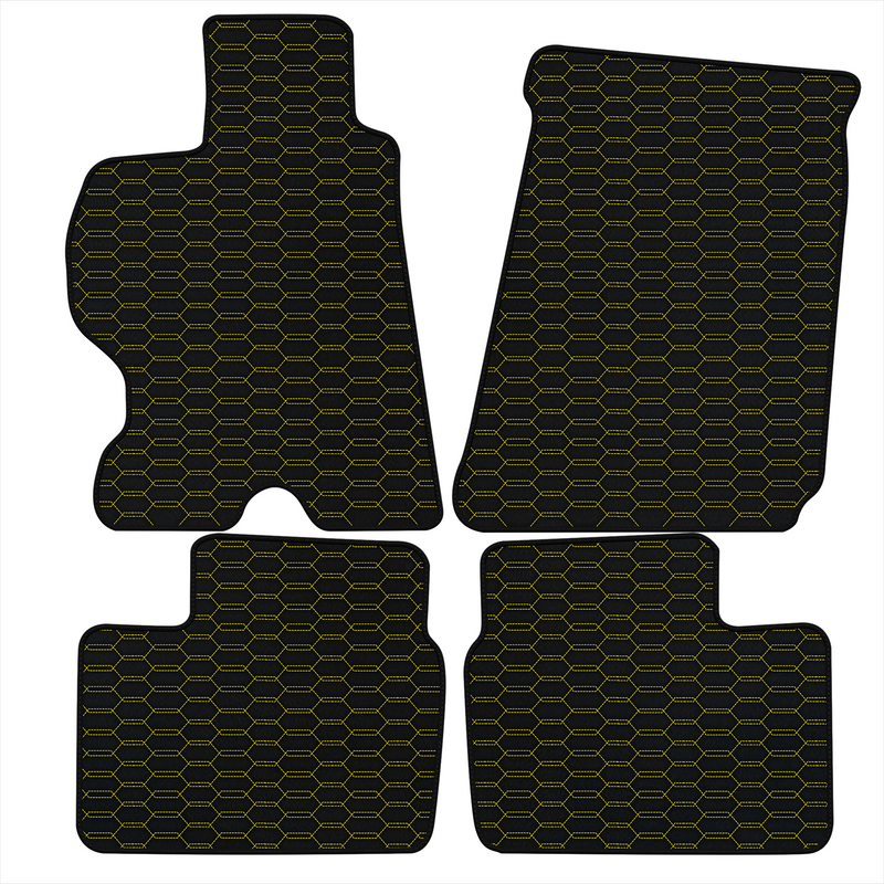 Tapis de voiture en cuir personnalisables avec motif